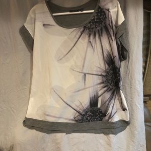 Short sleeve top women size PL